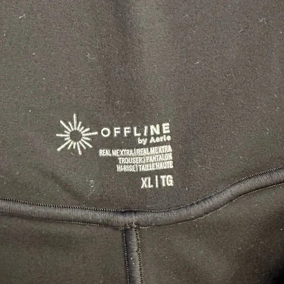 Aerie OFFLINE Real Me XTRA High Waisted Trouser - Picture 3 of 3